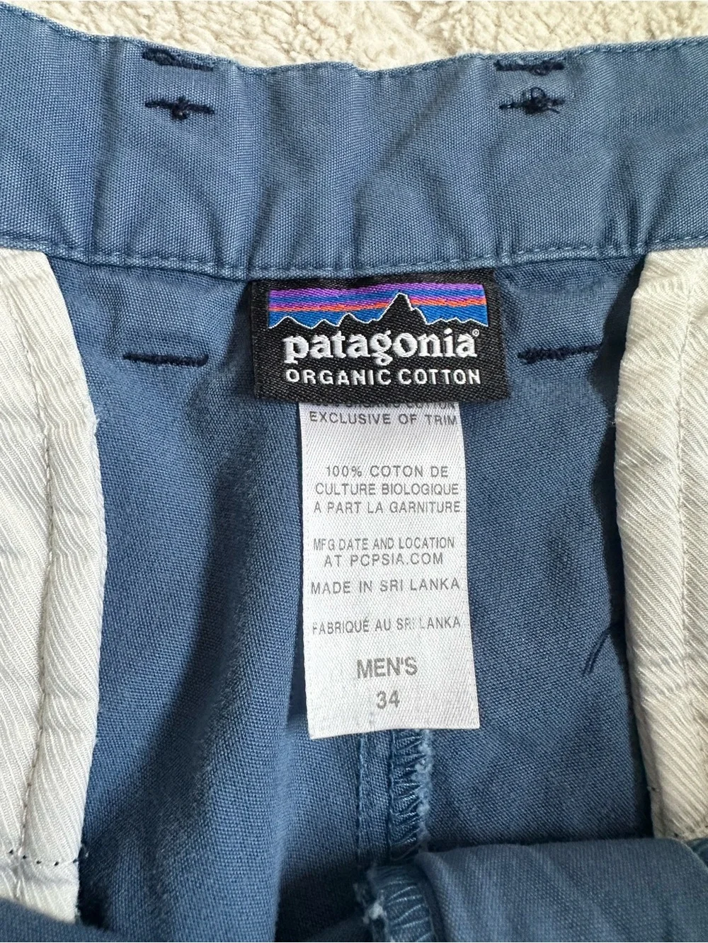 Patagonia | Blue Worn Wear M's All-Wear Shorts 8